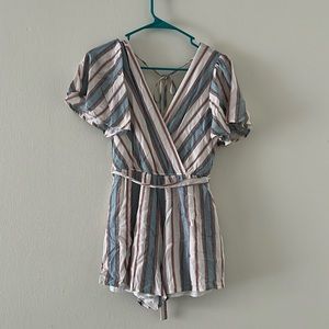 Striped Romper